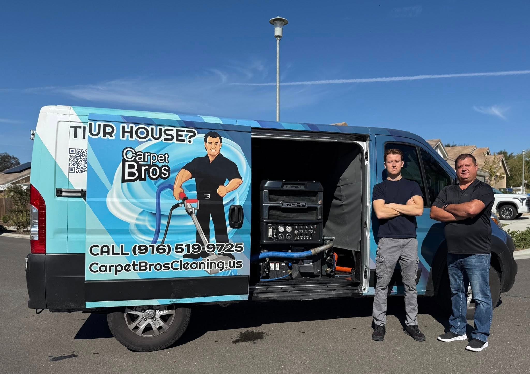 CarpetBros Cleaning family team